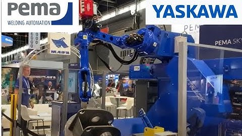 PEMA ultimate Robotic Welding Cell and Skytrack positioner