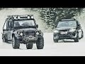 James Bond 'Spectre' Cars - Behind the Scenes - Jaguar C-X75, Range Rover SVR and Defender