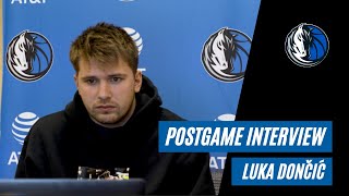 Mavs PostGame Interview: Luka Dončić (05/09/21) screenshot 4