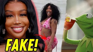 Sza REACTS To Trolls Body Shaming Her For Weight Gain After BBL