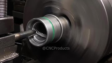 Restoring a support-hydraulic sliding bushing on a lathe #lathe #cnc #restoration