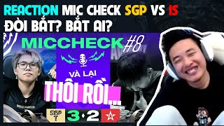 [REACTION] Mic Check SGP vs 1S - 