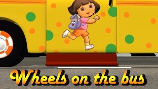 Wheels On The Bus Nursery Rhymes Kids Rhymes 3D Video Rhymes Gupthaskids