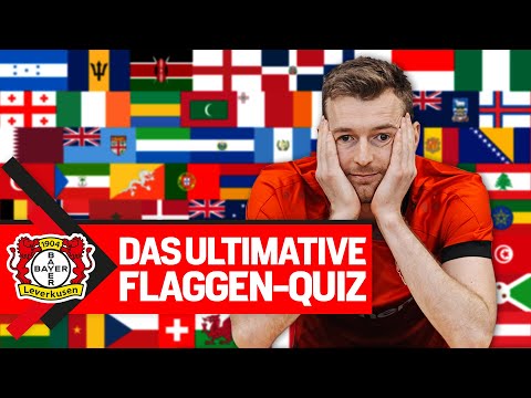 Kennt ein Bundesliga-Torwart wirklich alle Flaggen der Welt? | 🇿🇦🇰🇮🇸🇪 Lukas Hradecky im Fahnen-QUIZ