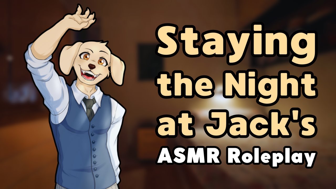 [Furry ASMR] Staying the Night at Jack's Apartment (Sleepover, Snacks, Video Games, Movie-Watching)