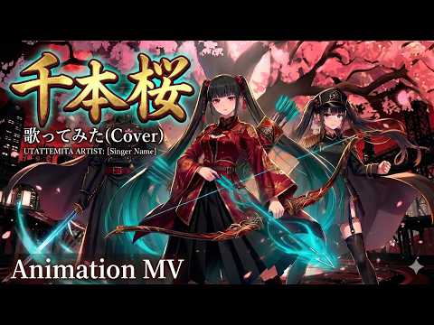 歌ってみた「千本桜」アニメーションMVをココナラで激安で制作しています