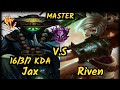 Steve jax vs riven  1637 kda top gameplay  euw ranked master