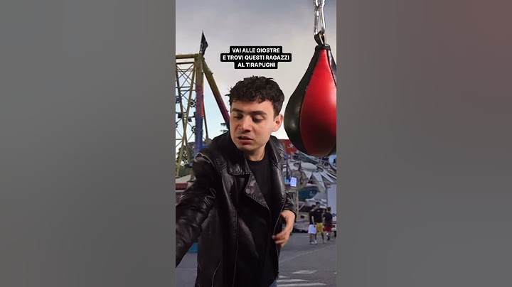 Vai alle GIOSTRE e TROVI QUESTI RAGAZZI al TIRAPUGNI - Gabriele Vagnato