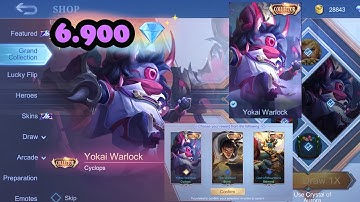 Gacha Grand Collection CYCLOPS YOKAI WARLOCK Collector Skin | Mobile Legends