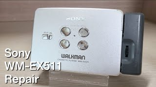Sony WM-EX511 Repair Cassette Walkman - YouTube