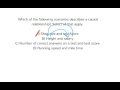 Causal Relationships in Various Scenarios