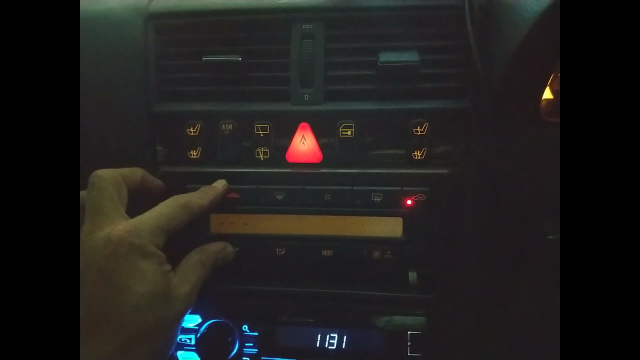 C240 W202 Mercedes Benz climate control fault codes reset S202 YouTube