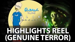 Alien: Isolation Highlights Reel - Genuine Terror! (gameplay)