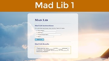 Mad Lib 01