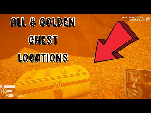 The Planet Crafter: Volcanic Update Golden Chest Locations