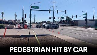 Pedestrian struck, killed by car in south Phoenix