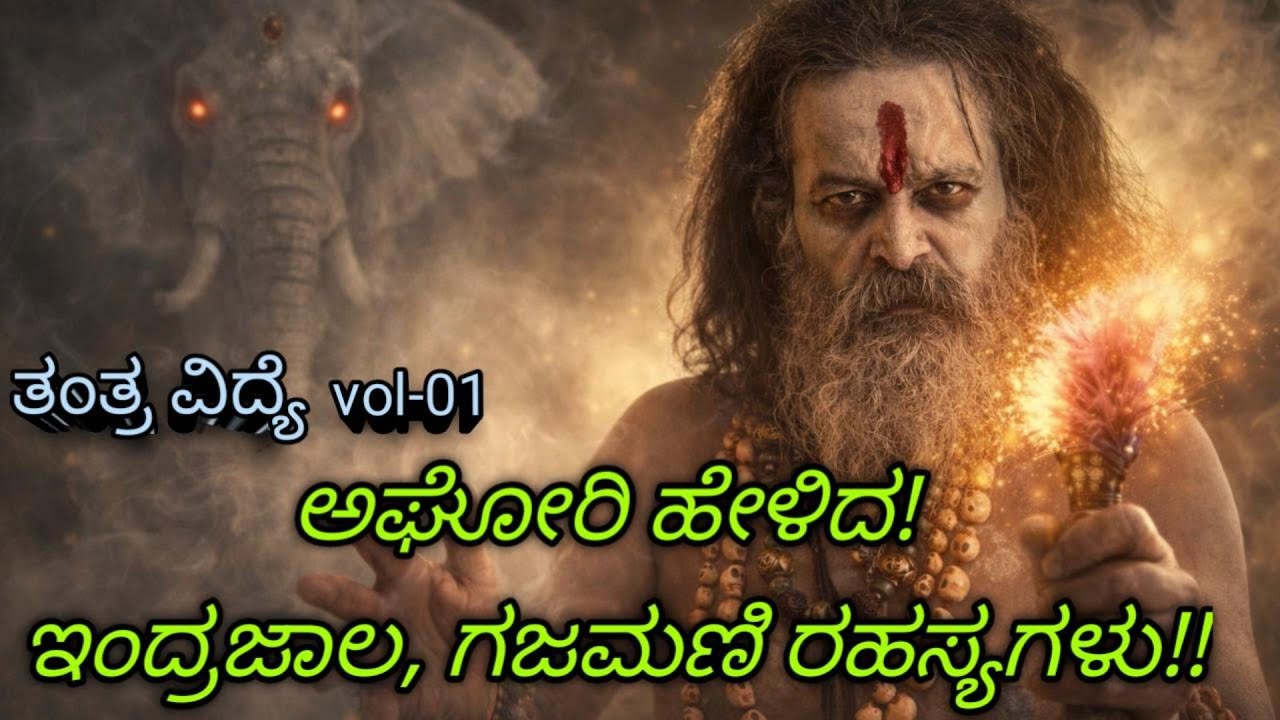 ಅಘೋರಿ ರಹಸ್ಯಗಳು!  (vol-01)