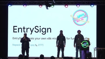 WHY 2025 - EntrySign: create your own x86 microcode for fun and profit