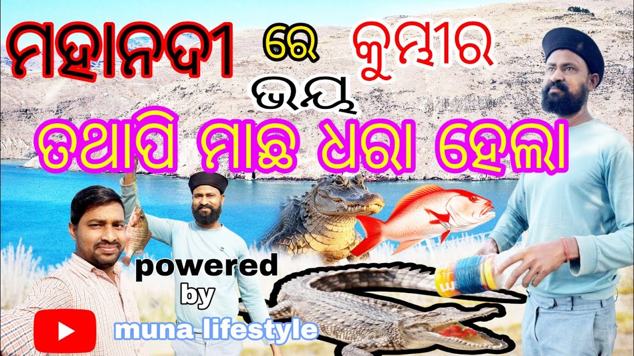ମହା ନଦୀରୁ ଧରିଲୁ ମାଛ  || Sahada Dia Nadiru Dharilu Machha  ||Muna Lifestyle 