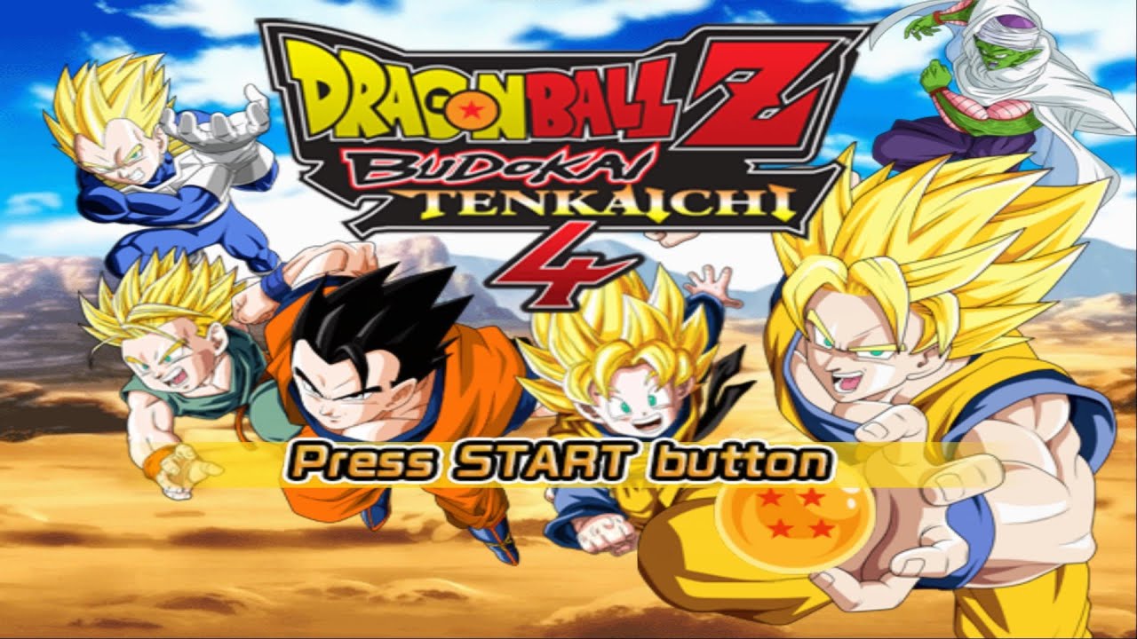 Dragon Ball Z Budokai Tenkaichi 3 ISO CANON V2 - Main Menu and Overall View  