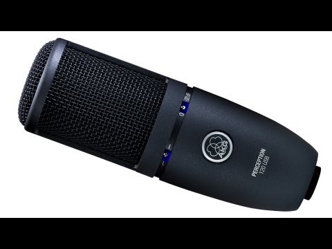 AKG Perception 120 USB profesjonalny mikrofon pojemnościowy dla vlogera, zagrajmera - test review