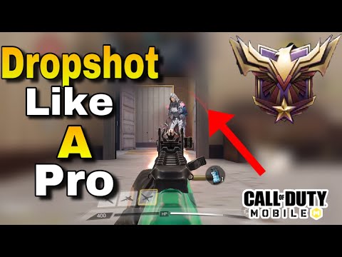 How To Dropshot Like A Pro In Cod Mobile// Improve Movement ( Tips And Tricks)
