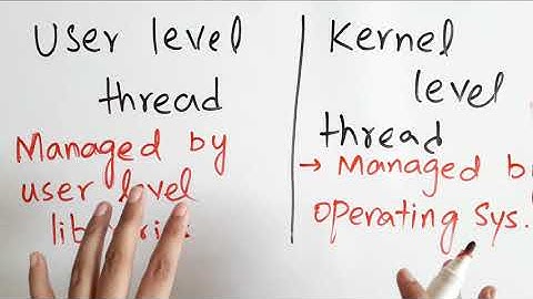 User Level Threads VS Kernel Level Threads || Operating System || ShinV Learners