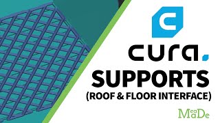 How to Create Easily Removable Supports in Cura: Roof & Floor Interface Settings