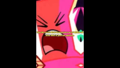 Top 10 worst Bfdi characters as of Bfdia 14 #bfdi #bfdia #bfb #tpot #edit #asmr #viral #rocky #ruby