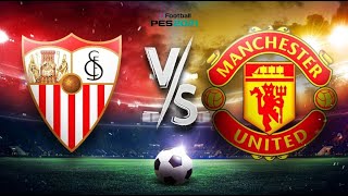 🔴 Manchester United vs Sevilla | UEFA Europa League 2022/23 | eFootball PES Gameplay