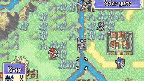 Fire Emblem (GBA / Game Boy Advance) - chapter 10 ending Lyn story
