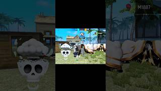 Free Fire New trending montage short 😱 bhojpuri song baithal rahi kera ke tham par  viral funny 🤣