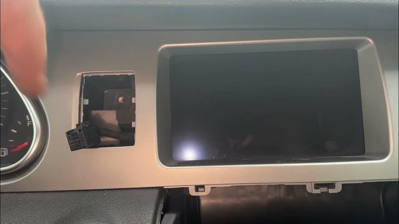 20072009 Audi Q5 cluster / speedometer / screen bezel trim Removal YouTube