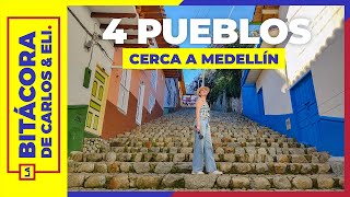 MEDELLÍN | 4 pueblos cerca que no te puedes perder by La Bitácora de Carlos y Eli 12,253 views 7 months ago 9 minutes, 44 seconds