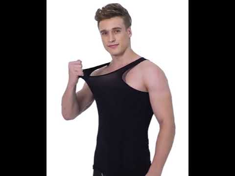 Men Slimming Body Shaper Tummy Shaper Vest Slimming Underwear Corset Waist Muscle Girdle Shirt