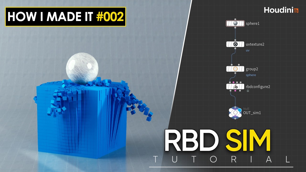 How I Made It #002 | Houdini | RBD sim tutorial - YouTube