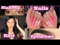 24 Hour BADDIE Transformation | Nails, Eyebrows, Hair, Makeup