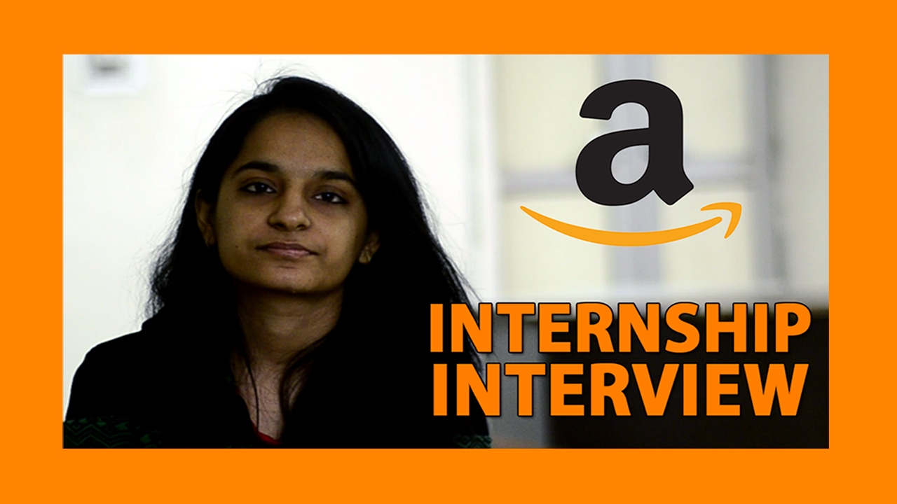 Internship Interview Amazon interview YouTube