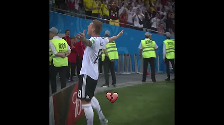 Toni kroos’s last minute free kick to send Germany to the knockouts🤩