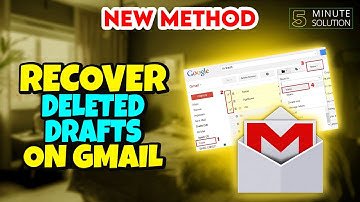 How to recover deleted drafts on Gmail 2024