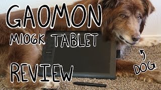 GAOMON M106K Graphics Tablet Review (feat. Dog)