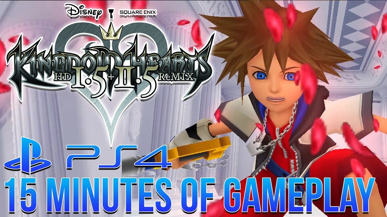 15 Minutes Of Kingdom Hearts Re Chain Of Memories Gameplay Ps4 60fps 1080p Youtube