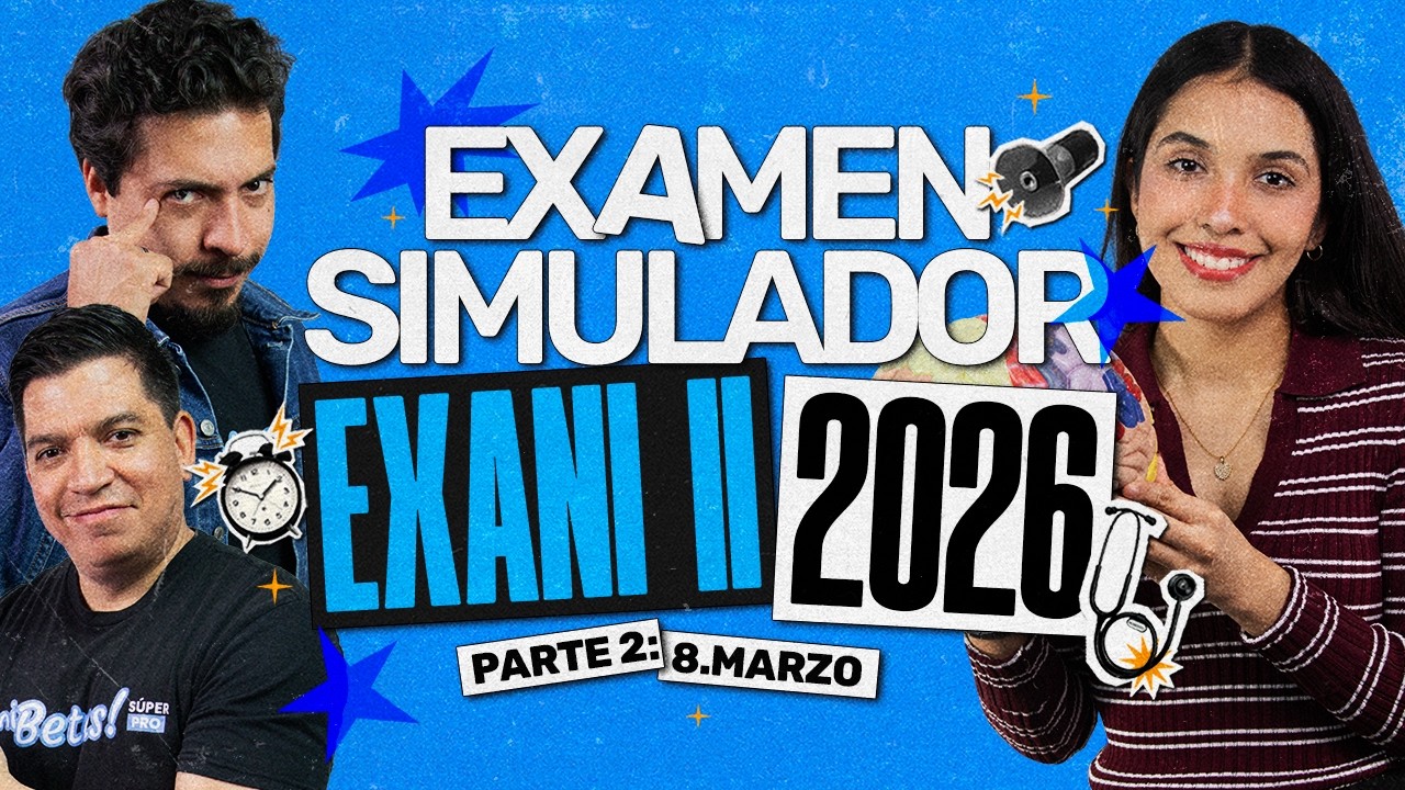 Simulador EXANI II: 80 Reactivos para Ciencias de la Salud - Parte 2