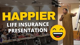 How To Make Your Life Insurance Presentation Sound Happier | Insurance Concept Presentation