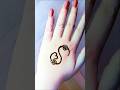 Simple S Letter Mehndi Design #shorts #mehndi #henna #trending #youtubeshorts #viral