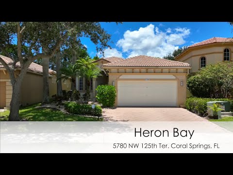 5780 NW 125th Ter, Coral Springs, FL home video tour