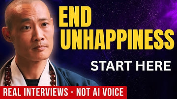 The Hidden Cause of Unhappiness — And How to End It (REAL, Not AI) | Master Shi Heng Yi