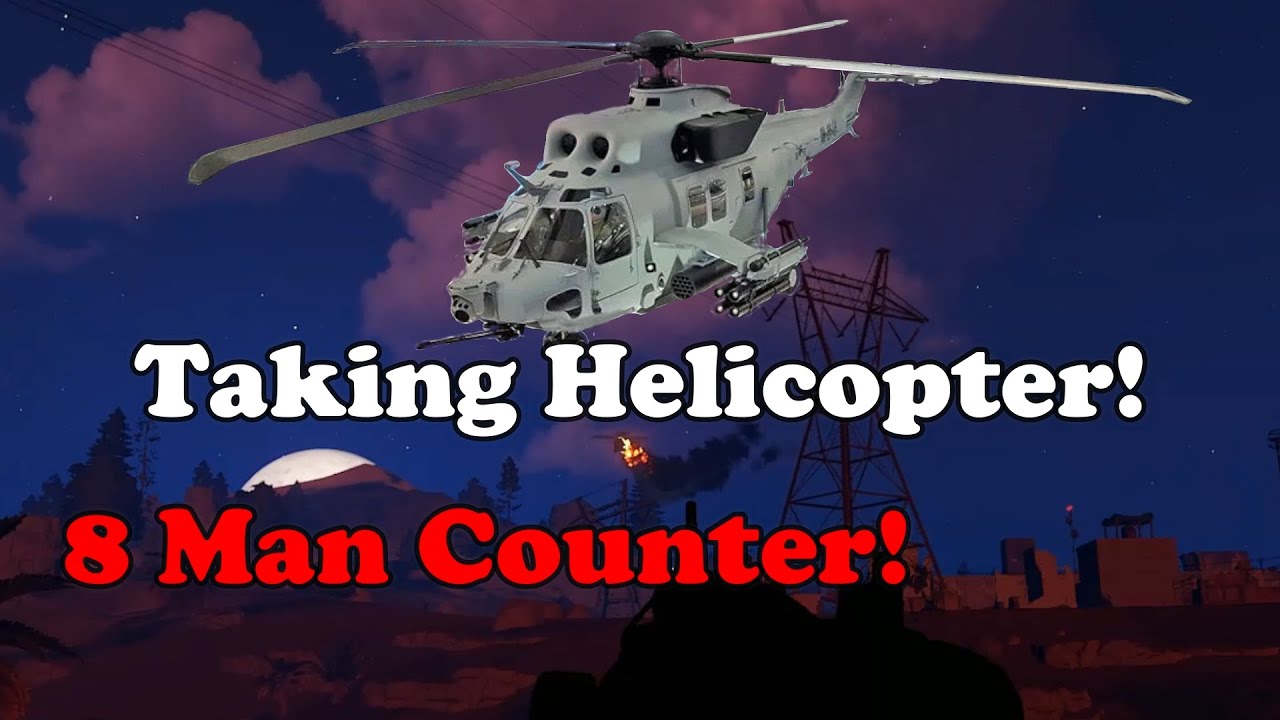 Early RAIDS and Taking HELICOPTER | [Rust] (1 of 2) - YouTube