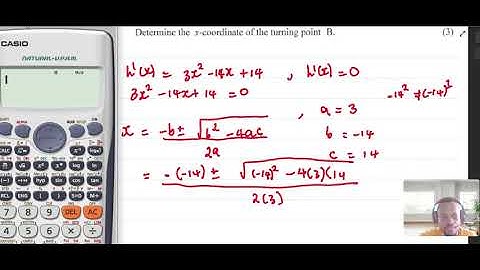 CALCULUS CUBIC FUNCTIONS