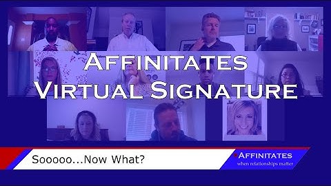 Affinitates Virtual Signature 2020 04 30